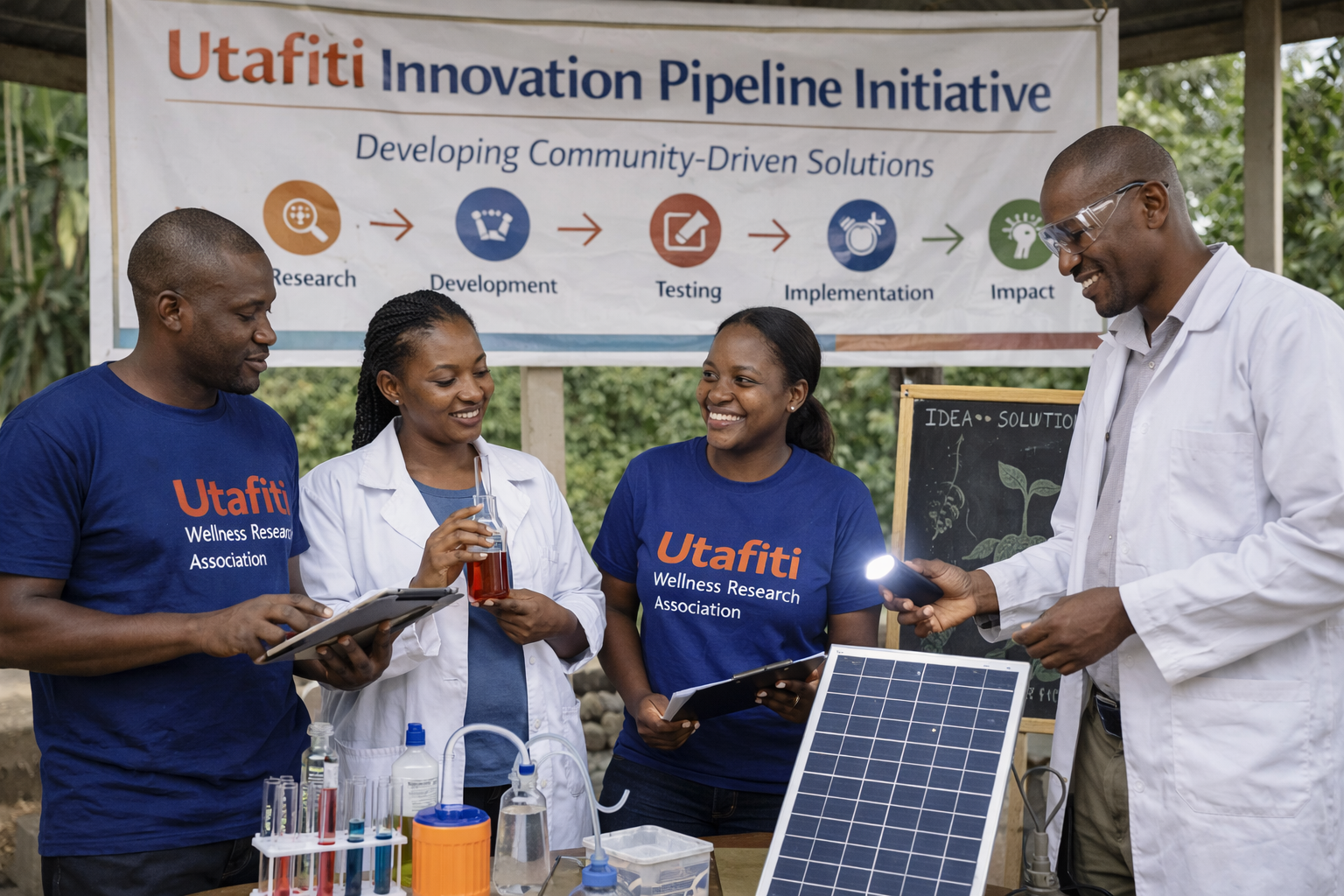 Innovation Pipeline - Students working on projects